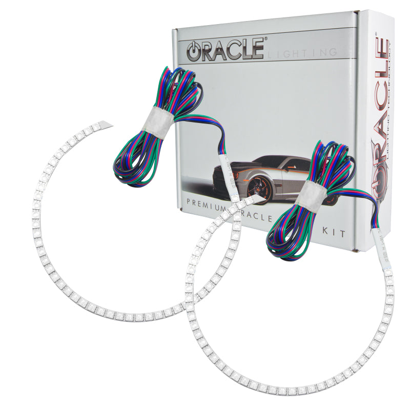 ORACLE Lighting Oracle Ford Mustang GT/V6 10-12 Halo Kit - ColorSHIFT w/o Controller 2302-334