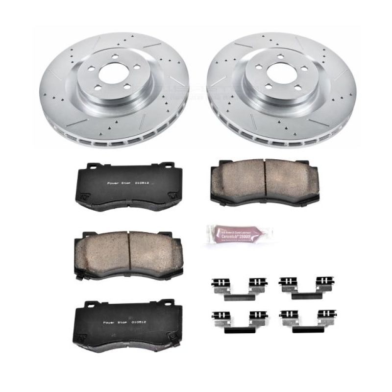 PowerStop PSB Z23 Evolution Kit Brakes, Rotors & Pads Brake Kits - Performance D&S main image