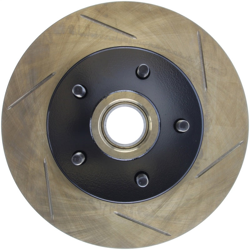 StopTech Sport Slotted Brake Rotor; Front Left