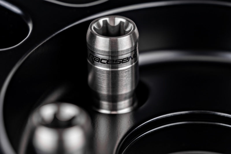 Raceseng TNR-1 Titanium Lug Nut (Single) - M12x1.25mm / R14 Floating Seat - Brushed 010230BR-010218