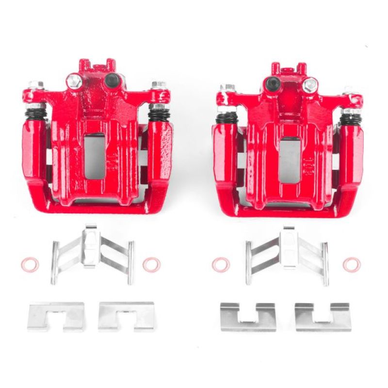 PowerStop PSB Red Calipers Brakes, Rotors & Pads Brake Calipers - Perf main image