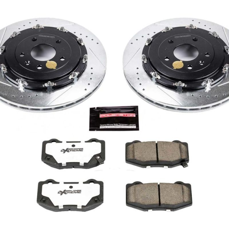 PowerStop PSB Z26 Street Warrior Kit Brakes, Rotors & Pads Brake Kits - Performance D&S main image