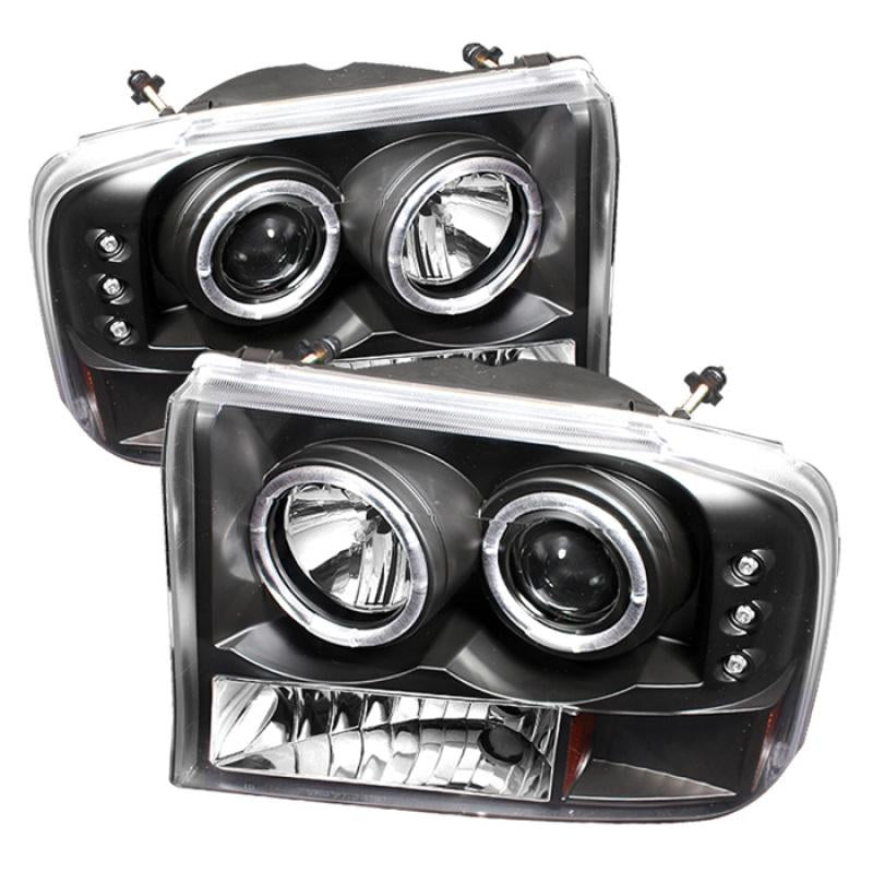 Spyder Ford F250 Super Duty 99-04 Projector Version 2 LED Halo LED Blk PRO-YD-FF25099-1P-G2-BK 5010339 Main Image