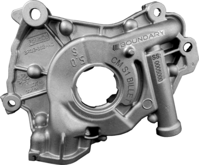 Boundary 11-17 Ford Coyote Mustang GT/F150 V8 Oil Pump Assembly w/Billet Back Plate CM-S1-BBP