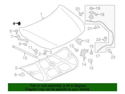 Subaru Vehicle Parts 57275AL000 Item Image