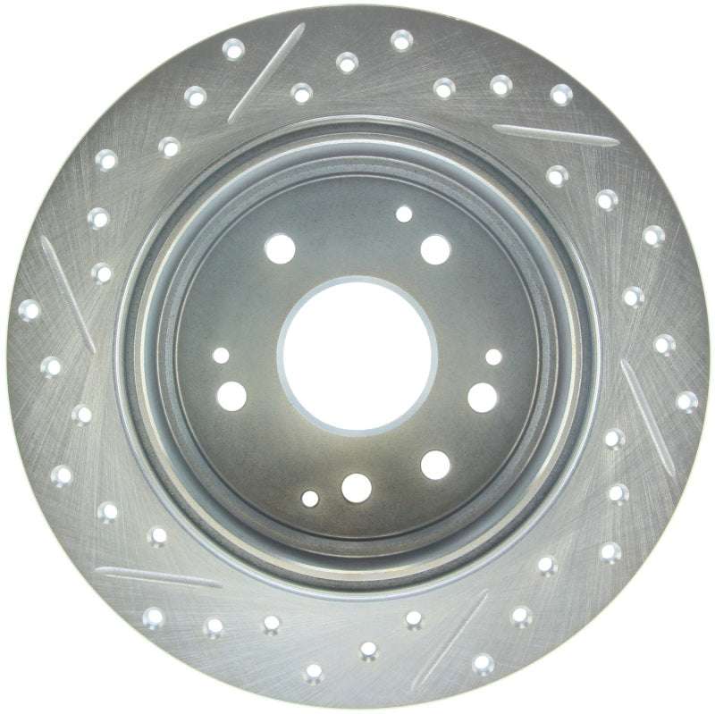 StopTech Select Sport 04-08 Acura TL Drilled & Slotted Rear Driver Side Sport Brake Rotor 227.40061L