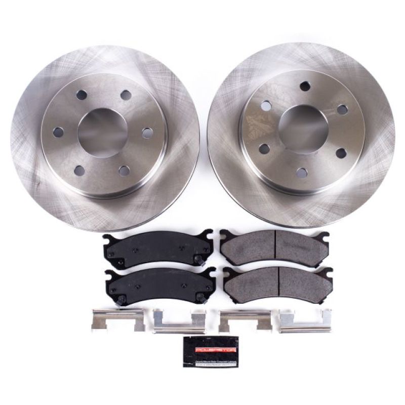 PowerStop PSB Autospecialty Kit Brakes, Rotors & Pads Brake Kits - OE main image