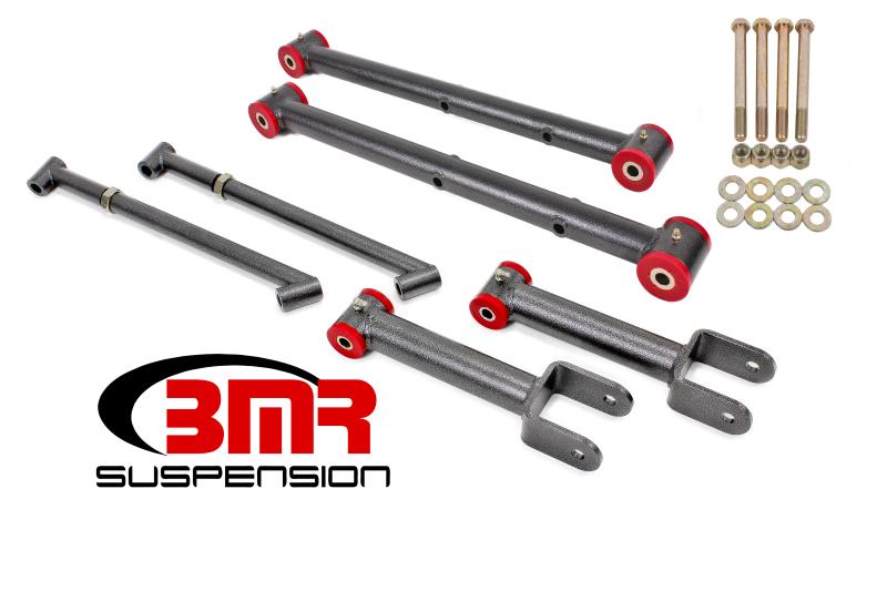 BMR 68-72 A-Body Non-Adj. Rear Suspension Kit - Black Hammertone RSK017H Main Image