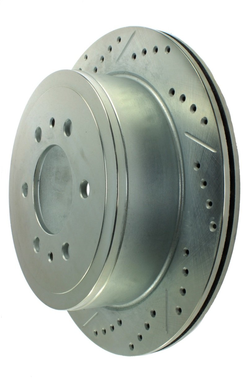 StopTech Select Sport 04-11 Ford F-150 SportStop Slotted & Drilled Rear Right Rotor 227.65102R Main Image