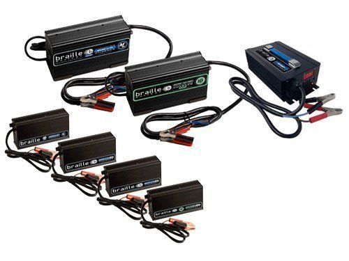 Braille Battery AGM Charger Lightweight Carbon Fiber Endurance Super 16