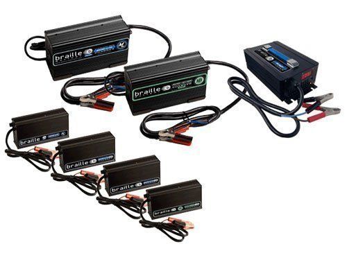 Braille Battery AGM Charger Lightweight Carbon Fiber Endurance Super 16