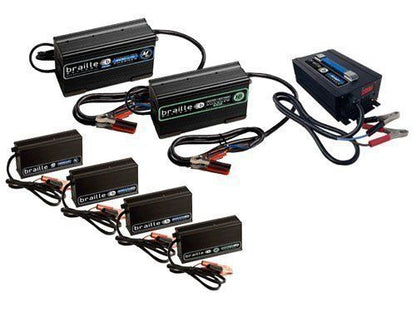 Braille Battery AGM Charger Lightweight Carbon Fiber Endurance Super 16