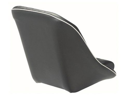 Cobra Classic Fixed Black Vinyl Sport Seat