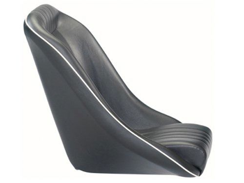 Cobra Classic Fixed Black Vinyl Sport Seat