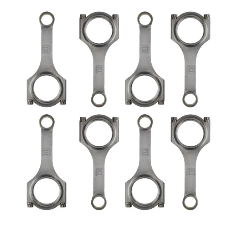 K1 Technologies Chevy LS 6.098in. / .945 Pin H-Beam Connecting Rod Kit - Set of 8 012AE29610