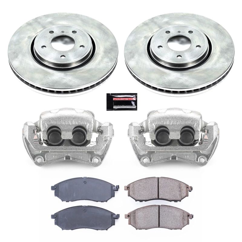 PowerStop PSB Autospecialty Kit w/Cals Brakes, Rotors & Pads Brake Kits - OE main image