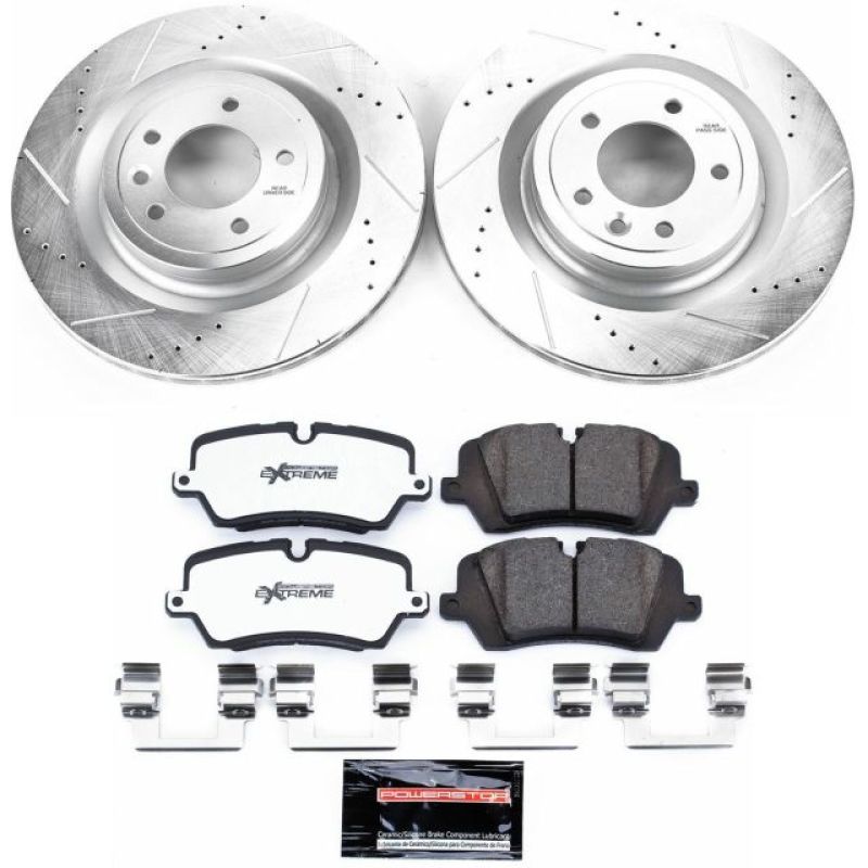 PowerStop PSB Z36 Truck & Tow Kit Brakes, Rotors & Pads Brake Kits - Performance D&S main image