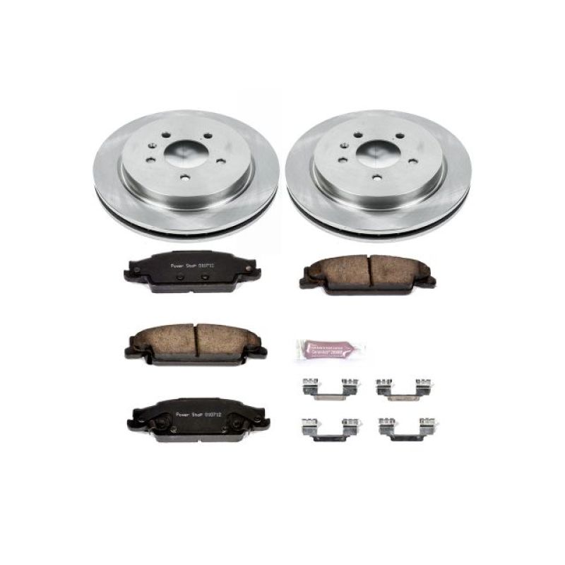 PowerStop PSB Autospecialty Kit Brakes, Rotors & Pads Brake Kits - OE main image