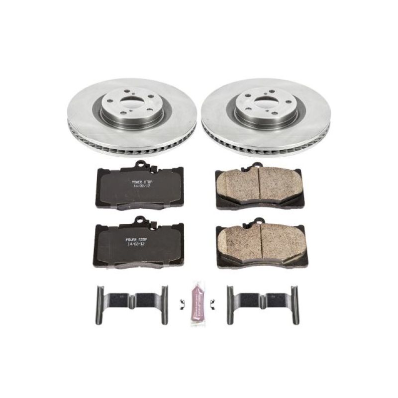 PowerStop PSB Autospecialty Kit Brakes, Rotors & Pads Brake Kits - OE main image