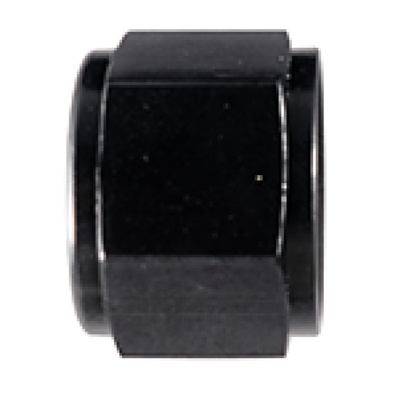 Fragola -10AN Aluminum Flare Cap - Black 492910-BL