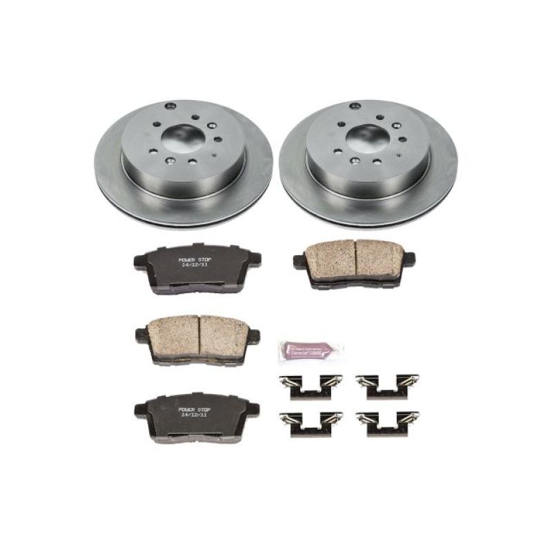 PowerStop PSB Autospecialty Kit Brakes, Rotors & Pads Brake Kits - OE main image