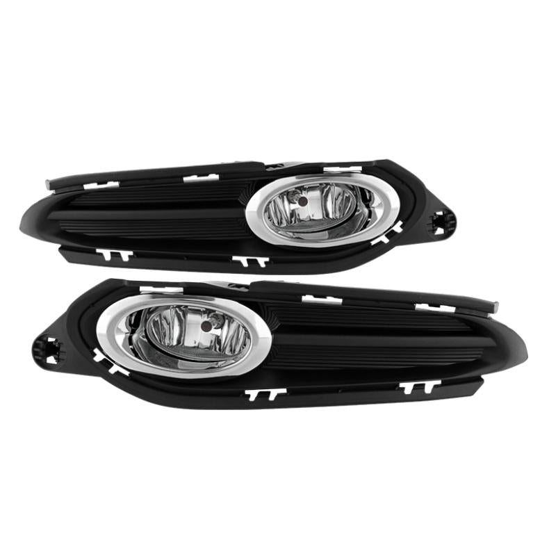 Spyder Honda HR-V Vezel 2015-2016 OEM Fog Lights W/Switch and Cover Clear FL-HHRV15-C 9031472 Main Image