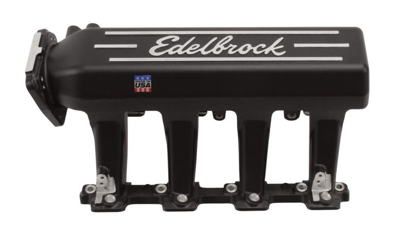 Edelbrock EFI Manifold Pro Flo XT GM LS1 w/ Black Powder Coated Finish 71393 Main Image