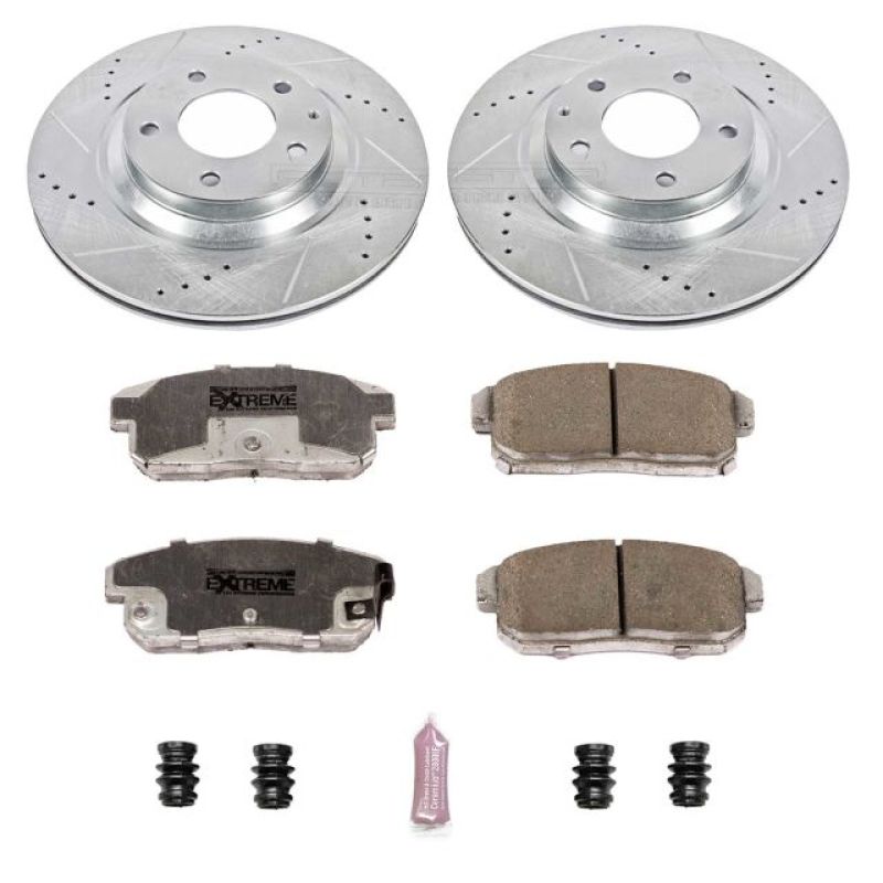 PowerStop PSB Z26 Street Warrior Kit Brakes, Rotors & Pads Brake Kits - Performance D&S main image