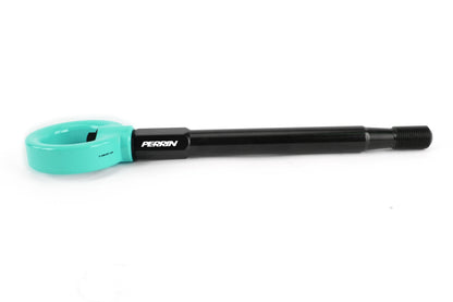 Perrin 08-14 Subaru WRX/STI Tow Hook Kit (Front) - Hyper Teal PSP-BDY-231TE *Discontinued