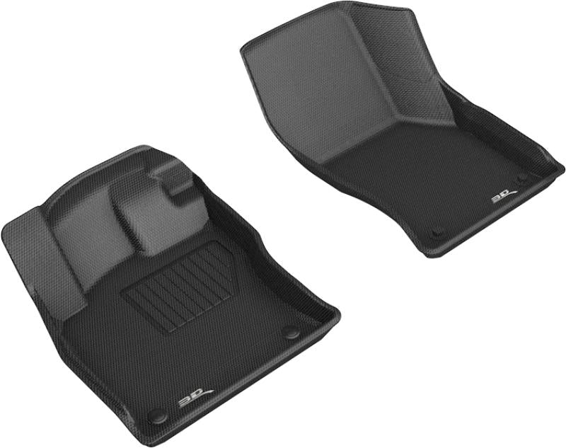 3D MAXpider 2019-2019 Volkswagen Jetta Kagu 1st Row Floormat - Black L1VW10111509 Main Image