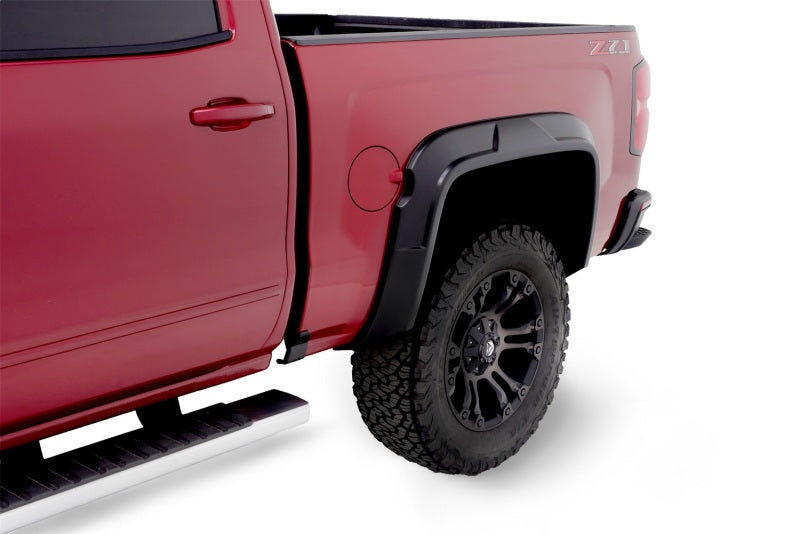 Bushwacker 2019 Chevrolet Silverado 1500 w/ 69.3in Fleetside Bed DRT Style Flares 4pc - Black 40944-02