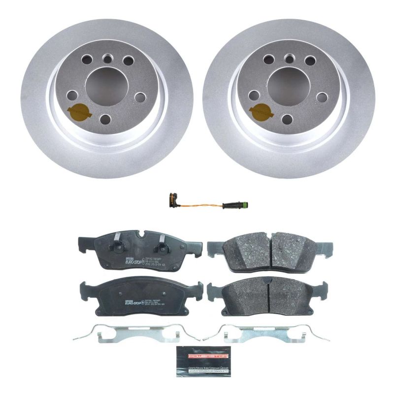 PowerStop PSB Euro-Stop Kit Brakes, Rotors & Pads Brake Kits - OE main image