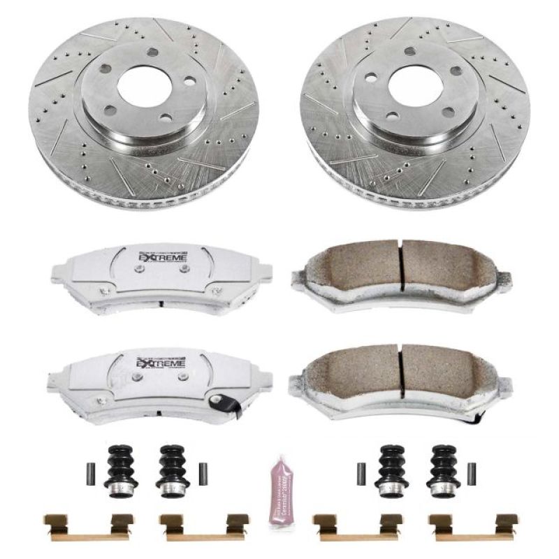 PowerStop PSB Z26 Street Warrior Kit Brakes, Rotors & Pads Brake Kits - Performance D&S main image