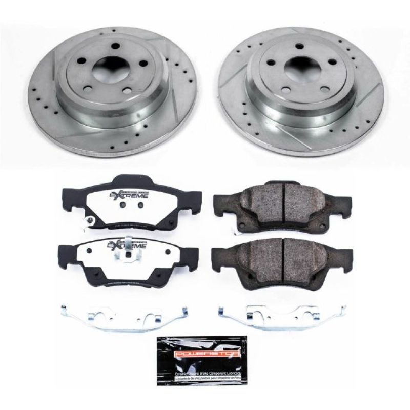 PowerStop PSB Z36 Truck & Tow Kit Brakes, Rotors & Pads Brake Kits - Performance D&S main image