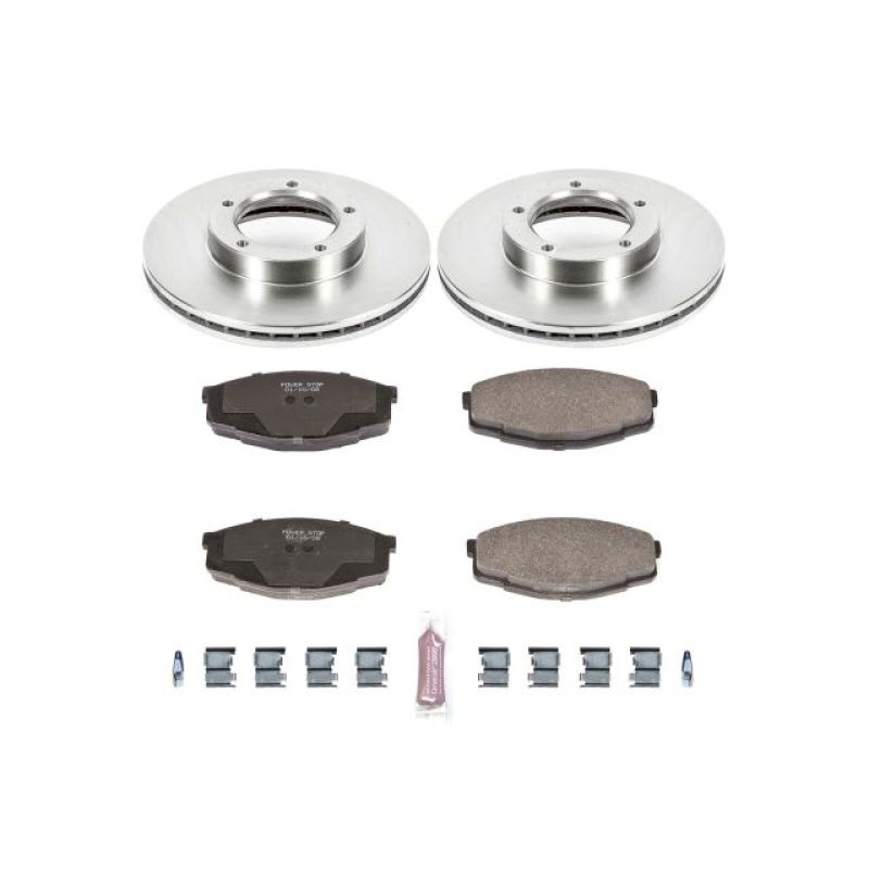 PowerStop PSB Autospecialty Kit Brakes, Rotors & Pads Brake Kits - OE main image