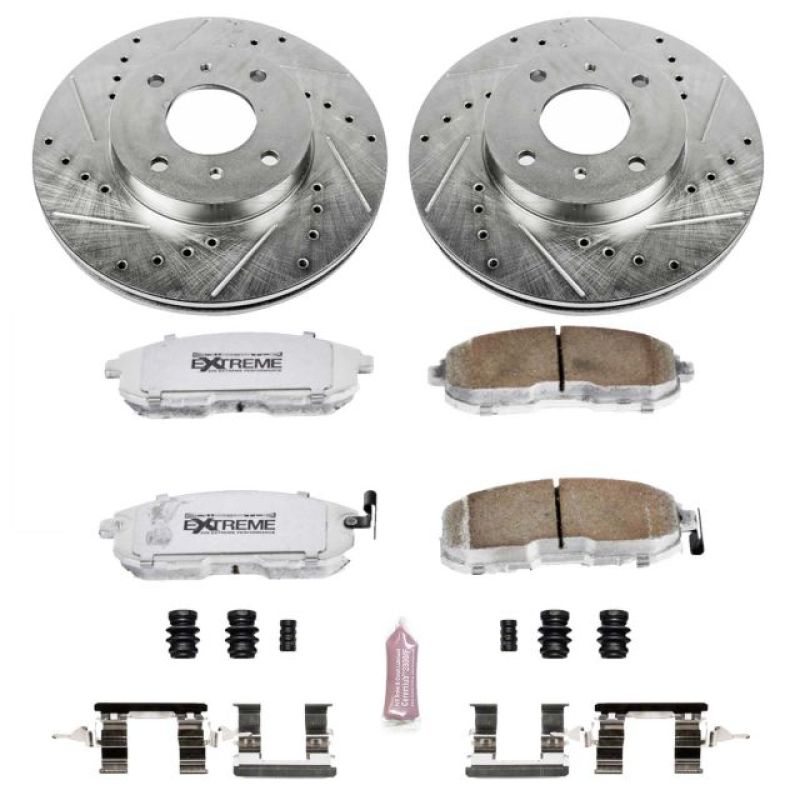 PowerStop PSB Z26 Street Warrior Kit Brakes, Rotors & Pads Brake Kits - Performance D&S main image