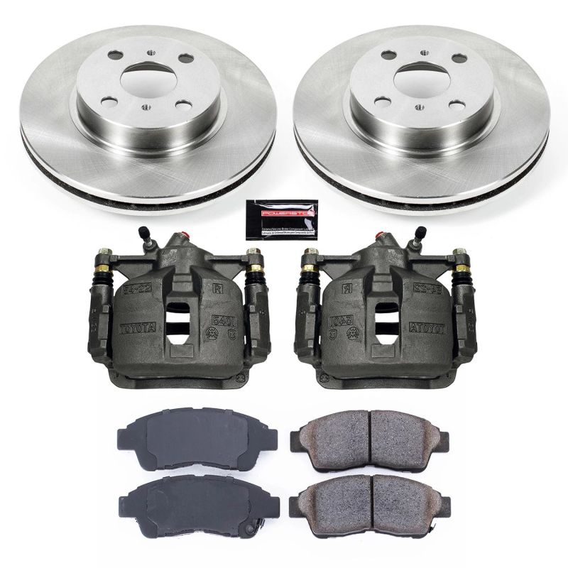 PowerStop PSB Autospecialty Kit w/Cals Brakes, Rotors & Pads Brake Kits - OE main image