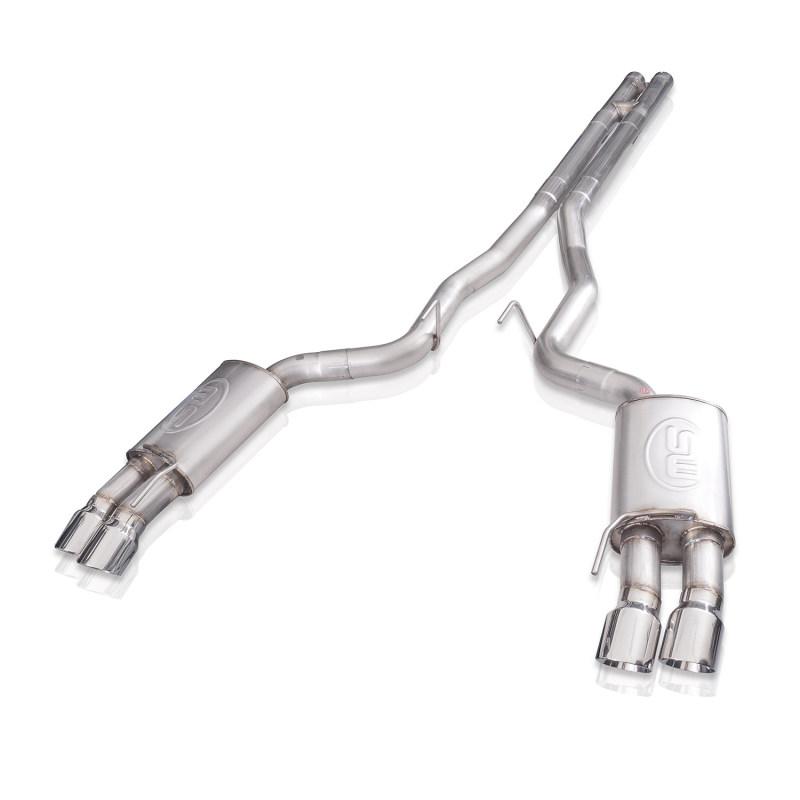 Stainless Works 18+ Ford Mustang GT Redline H-Pipe Performance Connect Cat-Back Exhaust M18CBHPC Main Image