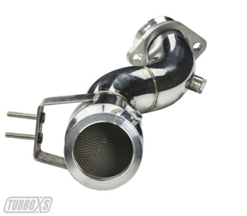 Turbo XS 2015+ Ford Mustang Ecoboost Downpipe w/ High Flow Catalytic Converter TXS-M15-DPC