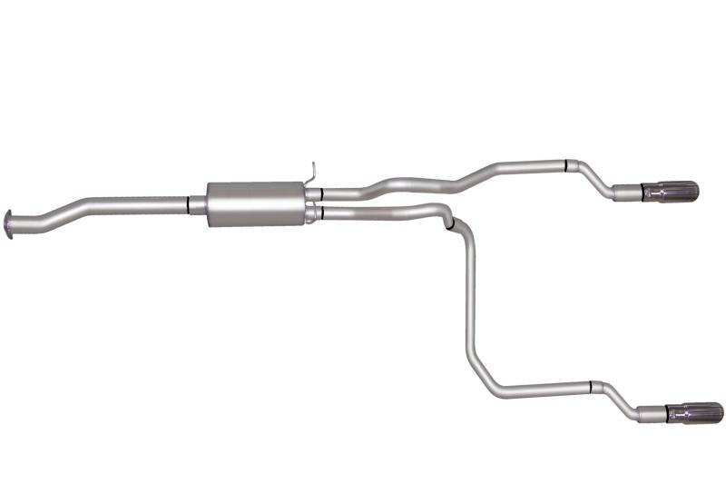 Gibson 96-97 Chevrolet S10 LS 2.2L 1.75in Cat-Back Dual Split Exhaust - Aluminized 5533 Main Image