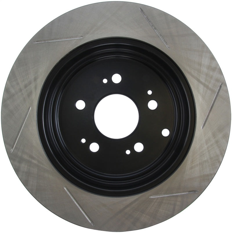 StopTech Sport Slotted Brake Rotor; Rear Left