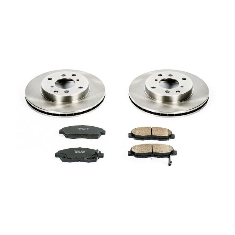 PowerStop PSB Autospecialty Kit Brakes, Rotors & Pads Brake Kits - OE main image