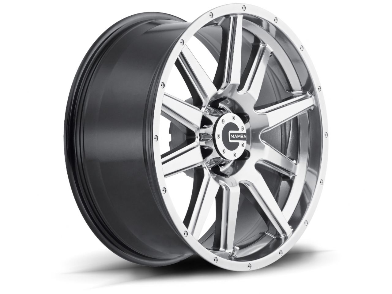 Mamba M15 17x9 6X135 ET25  Bright Satin