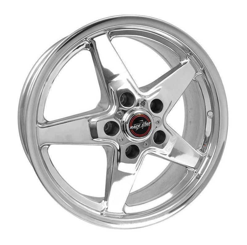 Race Star 92 Drag Star 17x9.5 5x4.75bc 7.20bs Direct Drill Polished Wheel 92-795253DP-49.5