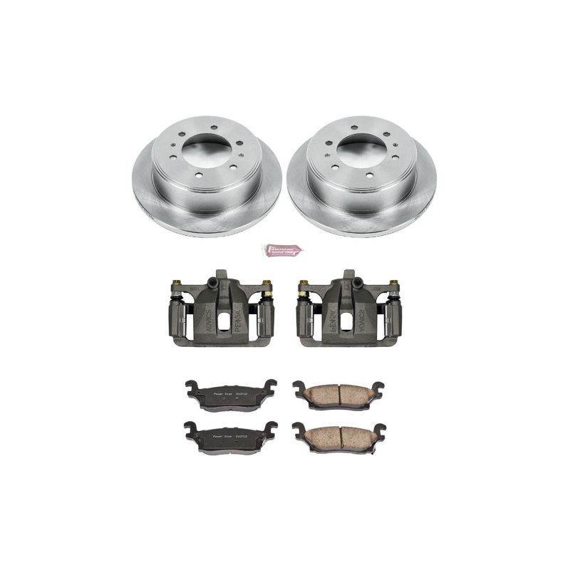 PowerStop PSB Autospecialty Kit w/Cals Brakes, Rotors & Pads Brake Kits - OE main image