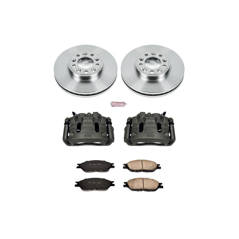 PowerStop PSB Autospecialty Kit w/Cals Brakes, Rotors & Pads Brake Kits - OE main image