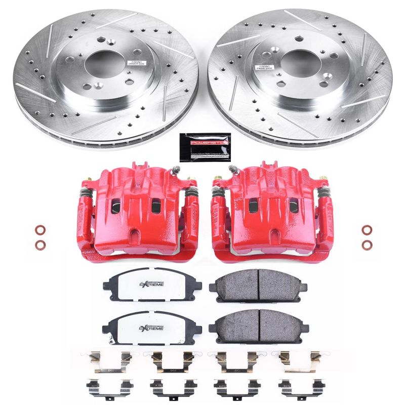 PowerStop PSB Z36 Truck & Tow Kit w/Cals Brakes, Rotors & Pads Brake Kits - Performance D&S main image