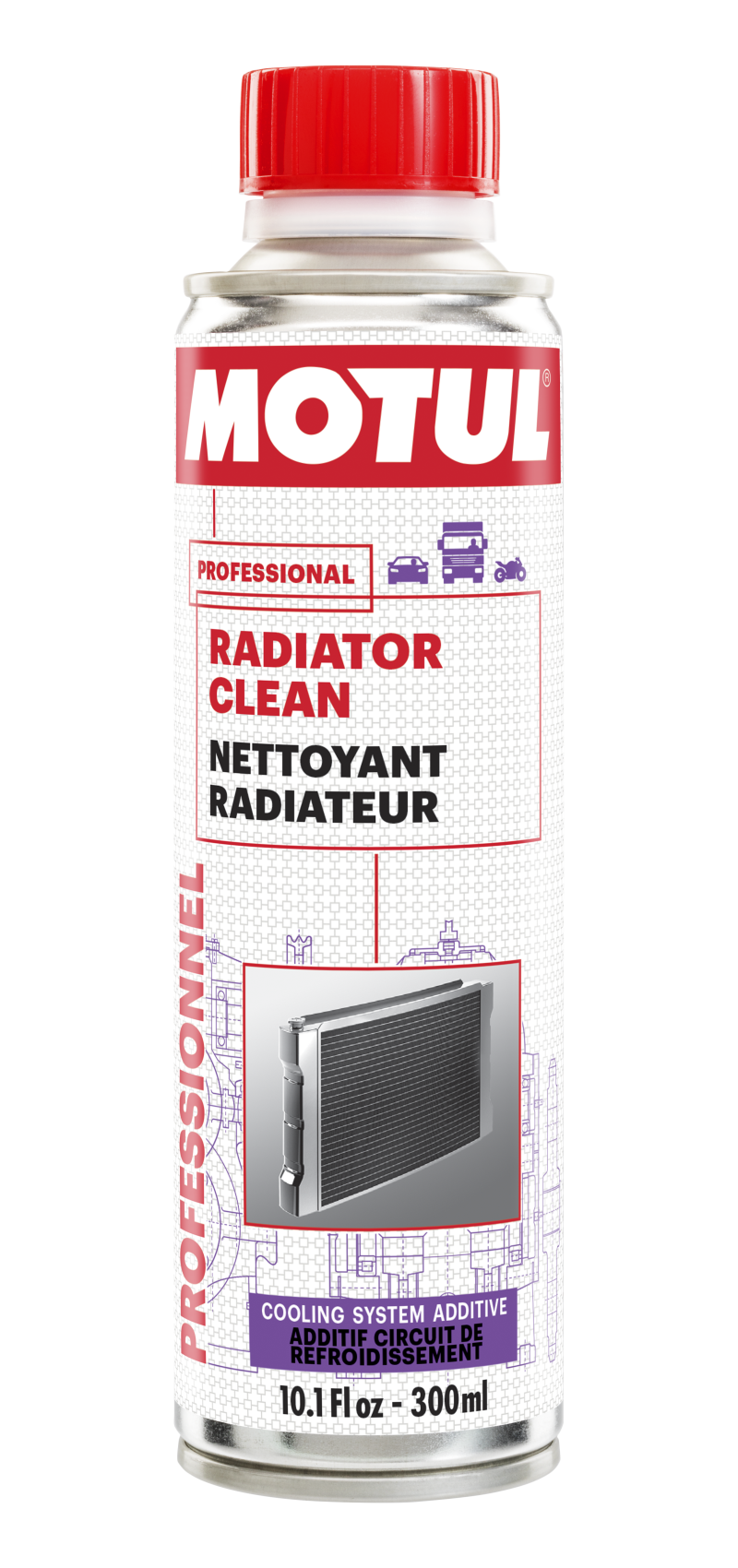 Motul 300ml Radiator Clean Additive 109544 Main Image