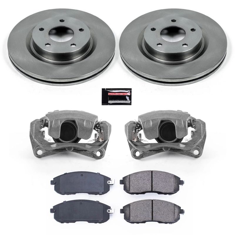 PowerStop PSB Autospecialty Kit w/Cals Brakes, Rotors & Pads Brake Kits - OE main image