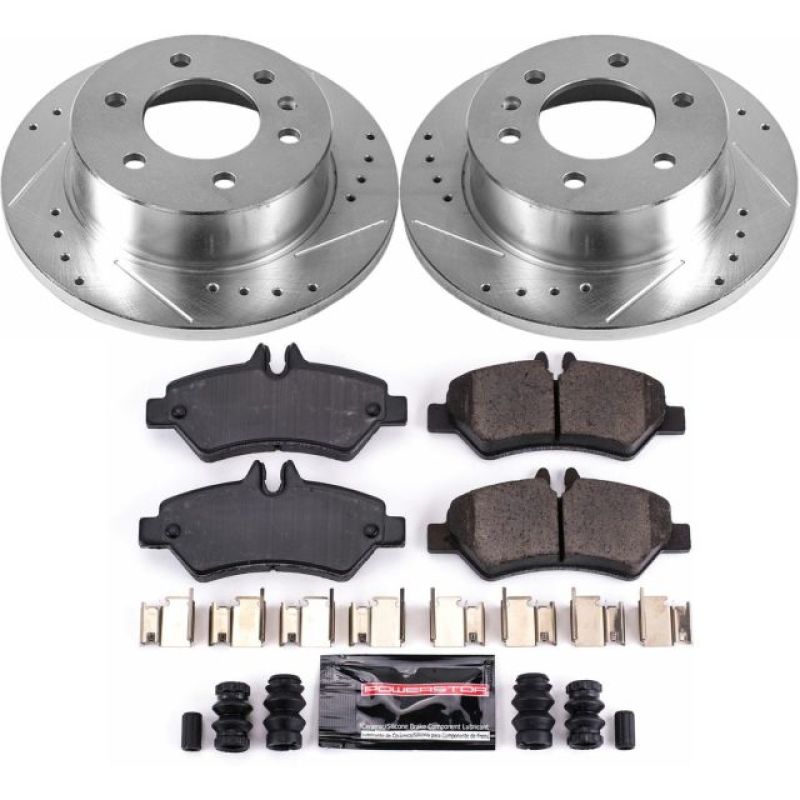 PowerStop PSB Z23 Evolution Kit Brakes, Rotors & Pads Brake Kits - Performance D&S main image